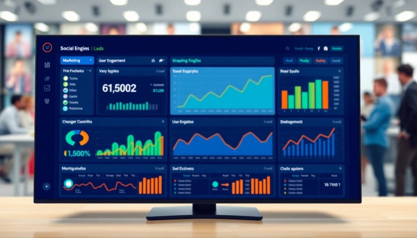 Analyze the best smm panel features with dynamic analytics interface.