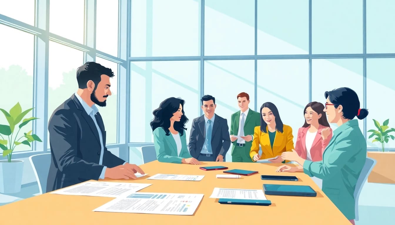 Understanding what is a frictionless warranty experience with professionals in a collaborative office.