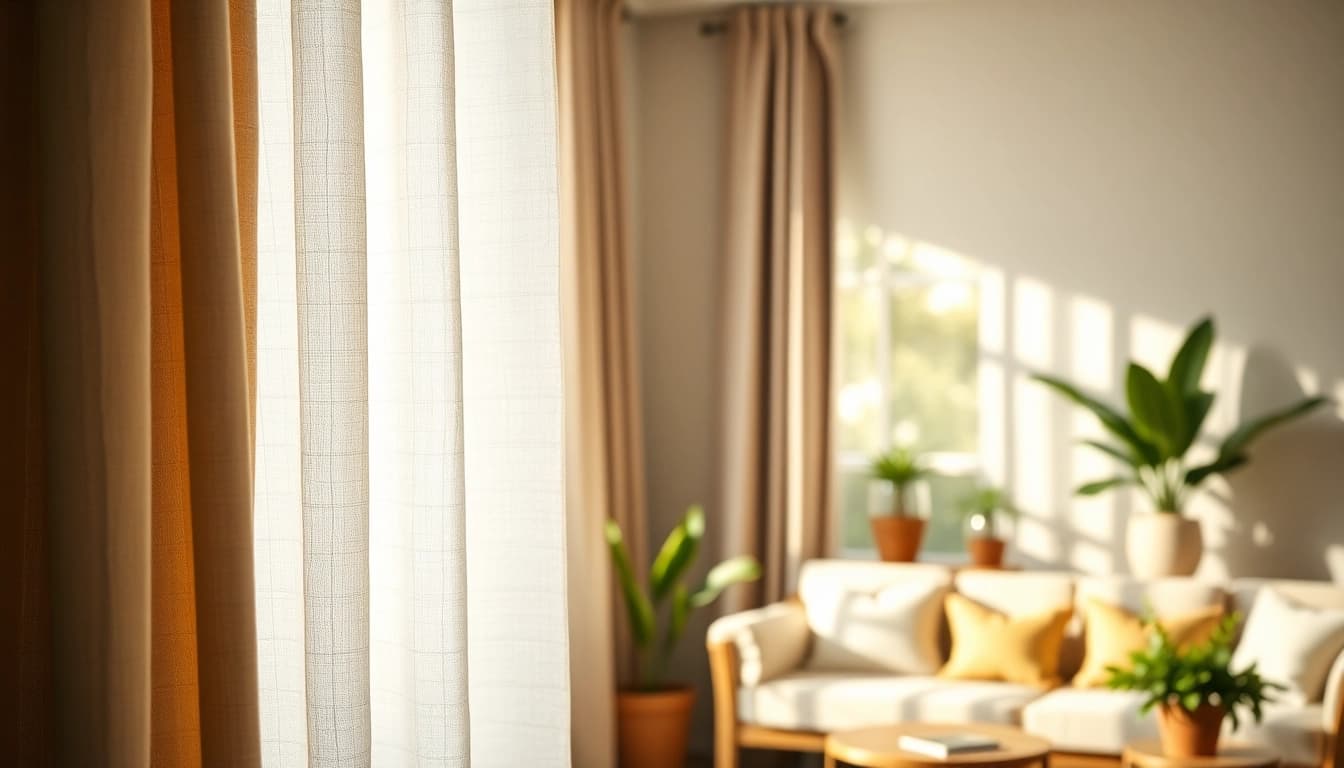Linnen stoffen beautifully displayed in a cozy home setting.
