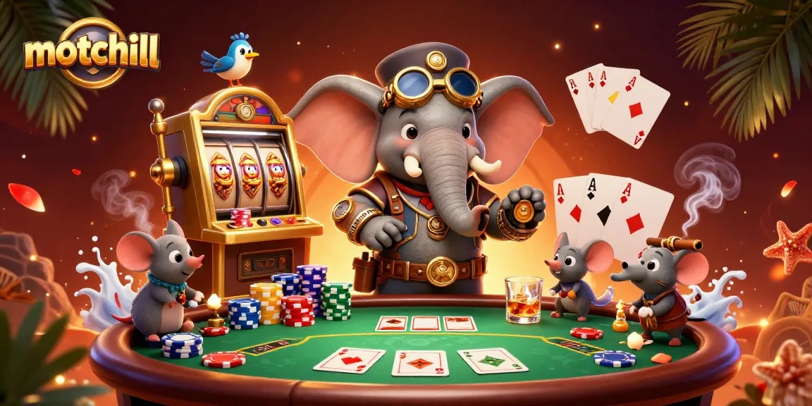 Experience exciting gameplay on motchill with high-stakes slot machines and vibrant casino elements.