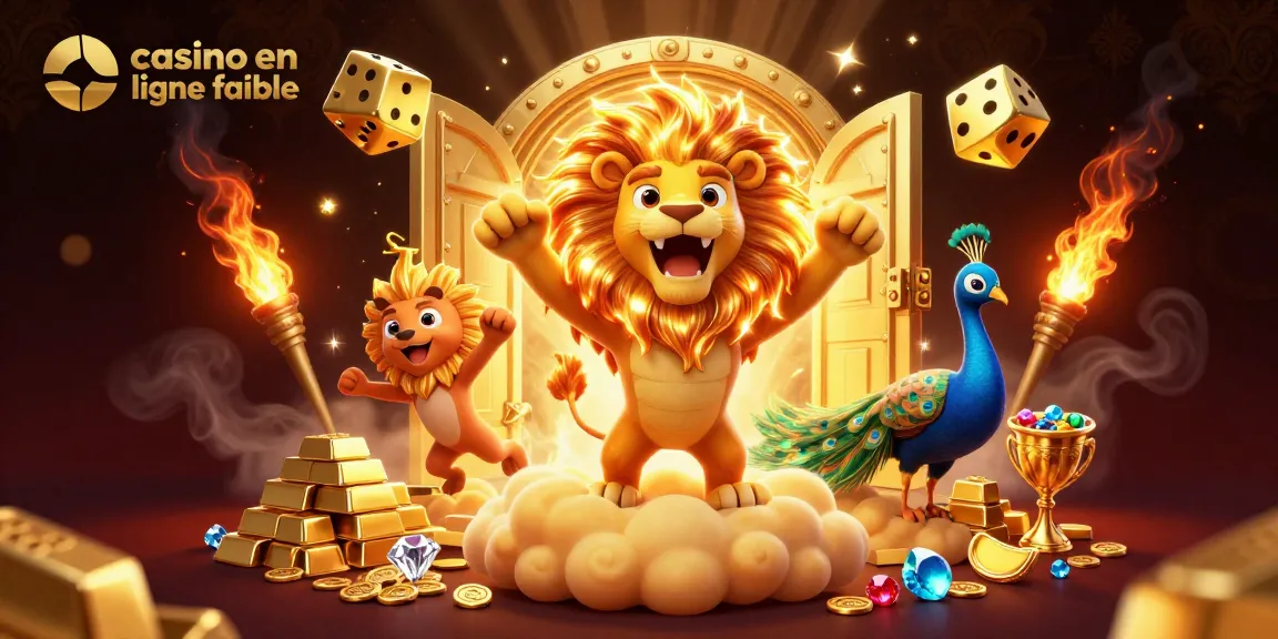 Découvrez le casino en ligne fiable avec des lions et des jeux d'argent scintillants