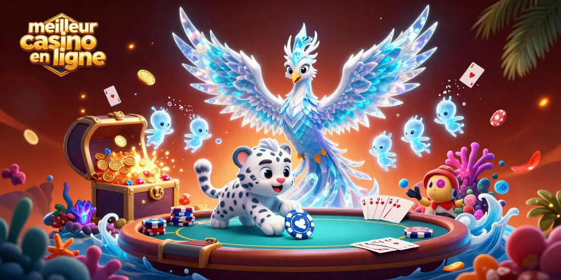 Jouez aux machines à sous dans le meilleur casino en ligne avec cette illustration dynamique captivante