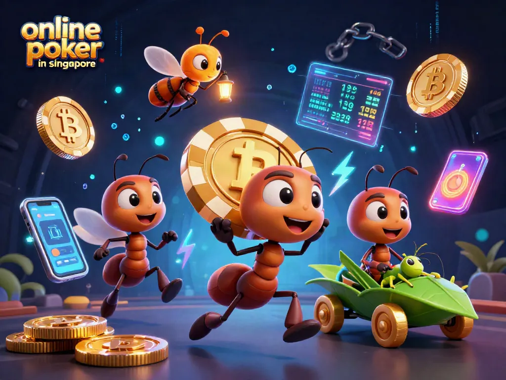 Engage with the best online poker in Singapore amid a thrilling 3D heist scene.