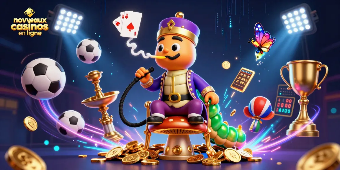 Découvrez des nouveaux casinos en ligne avec des éléments de jeu captivants et un décor coloré.