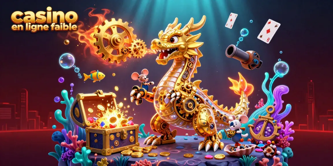 Découvrez le dragon doré de casino en ligne fiable avec des éléments de jeux sous-marins dynamiques.