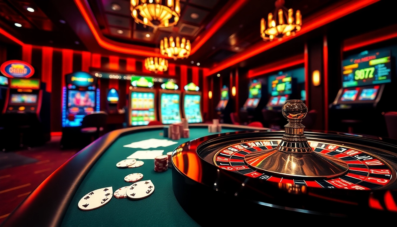 Découvrez l'excitation de casino en ligne france fiable avec des scènes de jeu vibrantes mettant en vedette la roulette et des interfaces numériques.