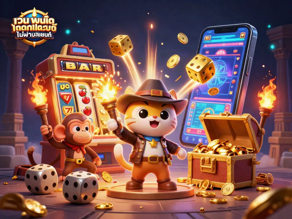 เว็บพนันออนไลน์ ตรง ไม่ผ่านเอเย่นต์ ค้นพบโชคผ่านเกมคาสิโนที่ลึกลับและน่าตื่นเต้น