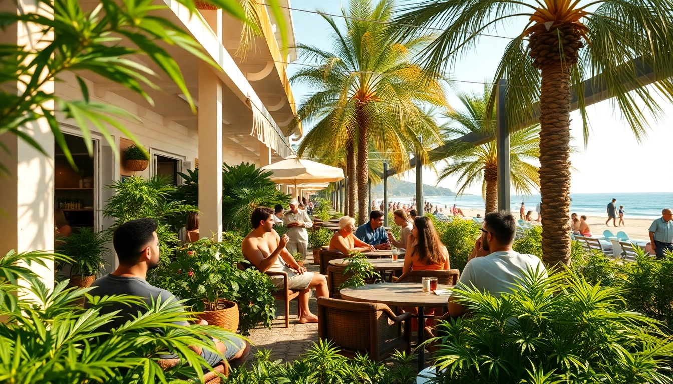 Profitez des moments conviviaux dans les cannabis clubs Lloret de Mar avec atmosphère chaleureuse et côtière.