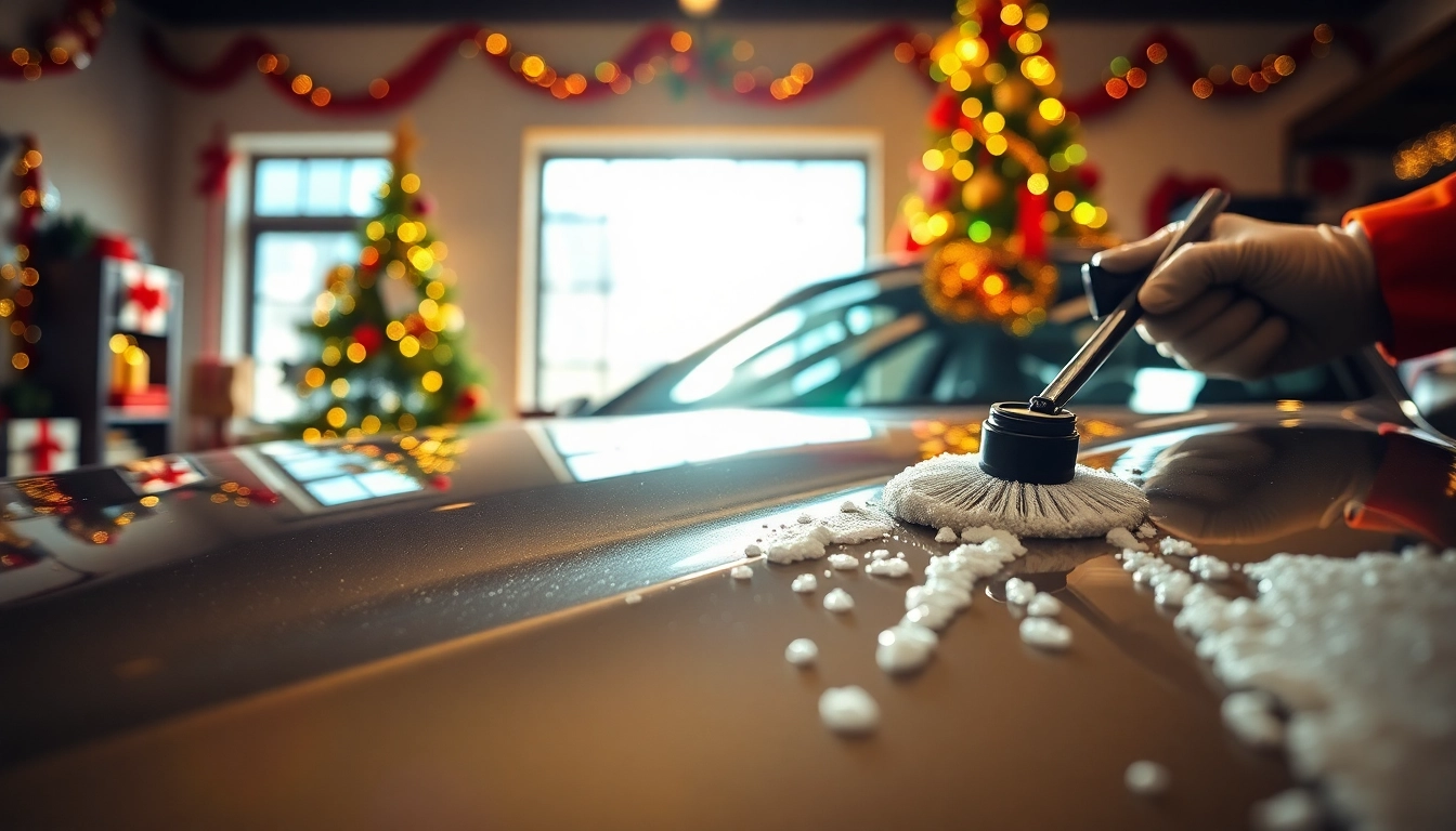 Gift a loved one a Christmas car detailing gift for a sparkling clean vehicle.