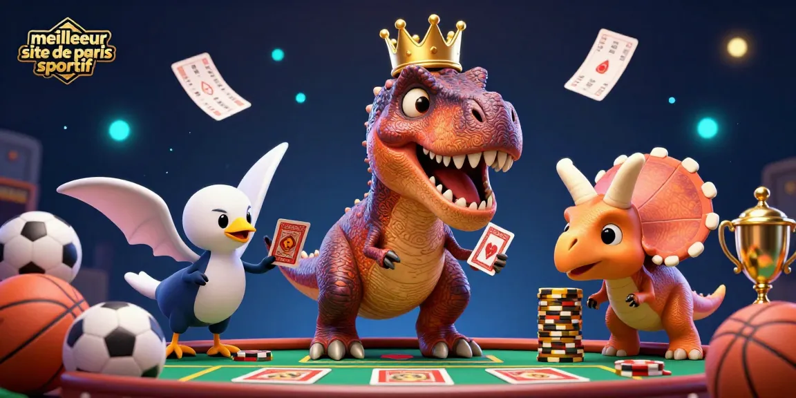 Pariez sur le meilleur site de paris sportif avec des personnages animés et des éléments de jeu dynamiques.