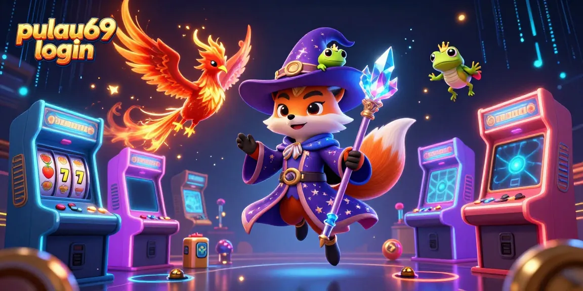 Engage with pulau69 login while entering a vibrant casino world of winning slots and magical characters.