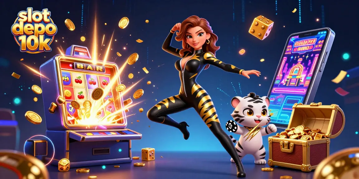 Win big with slot depo 10k featuring thrilling characters, vibrant visuals, and casino excitement.