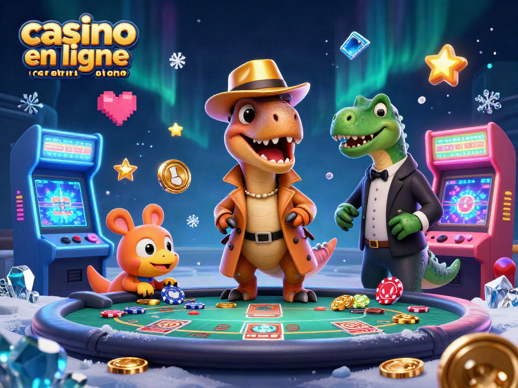Jouez dans un casino en ligne retrait instantané avec un velociraptor camouflé au blackjack.