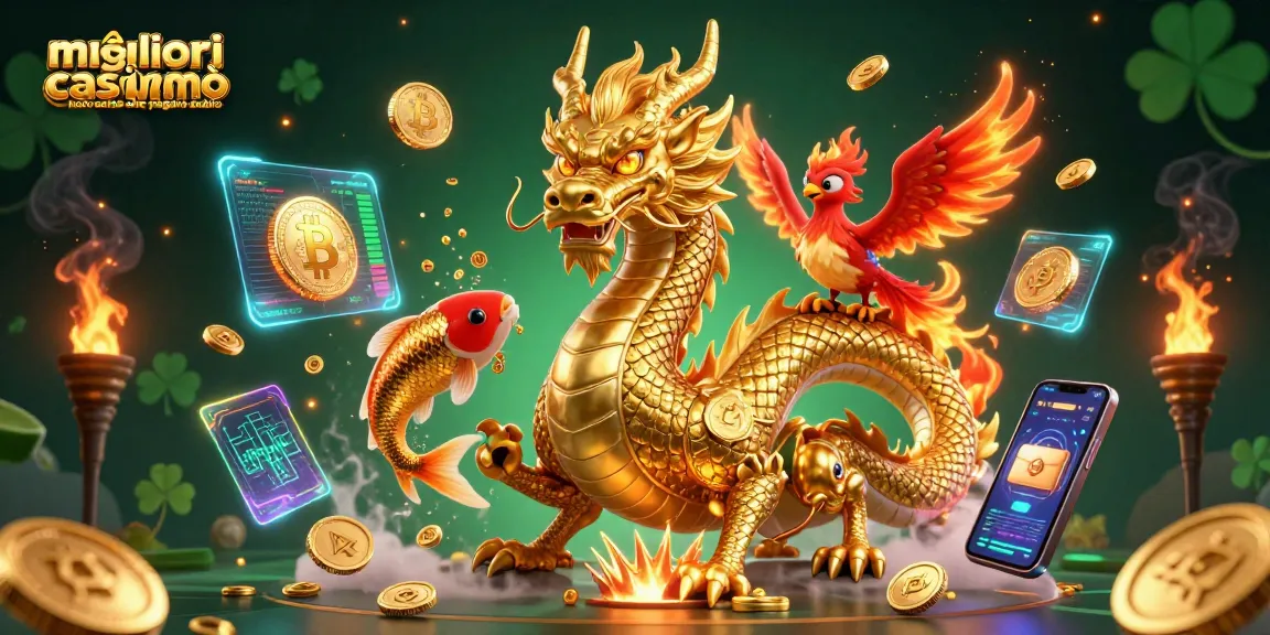 Visualizza i migliori casinò non AAMS che pagano subito in un'illustrazione ricca di dettagli 3D.