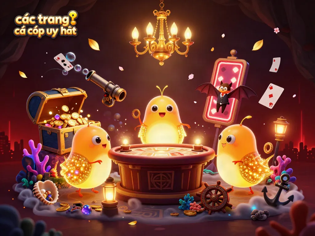 Các trang cá cược uy tín mang đến trải nghiệm hấp dẫn với ánh sáng từ những sinh vật phát quang trong sòng bạc.