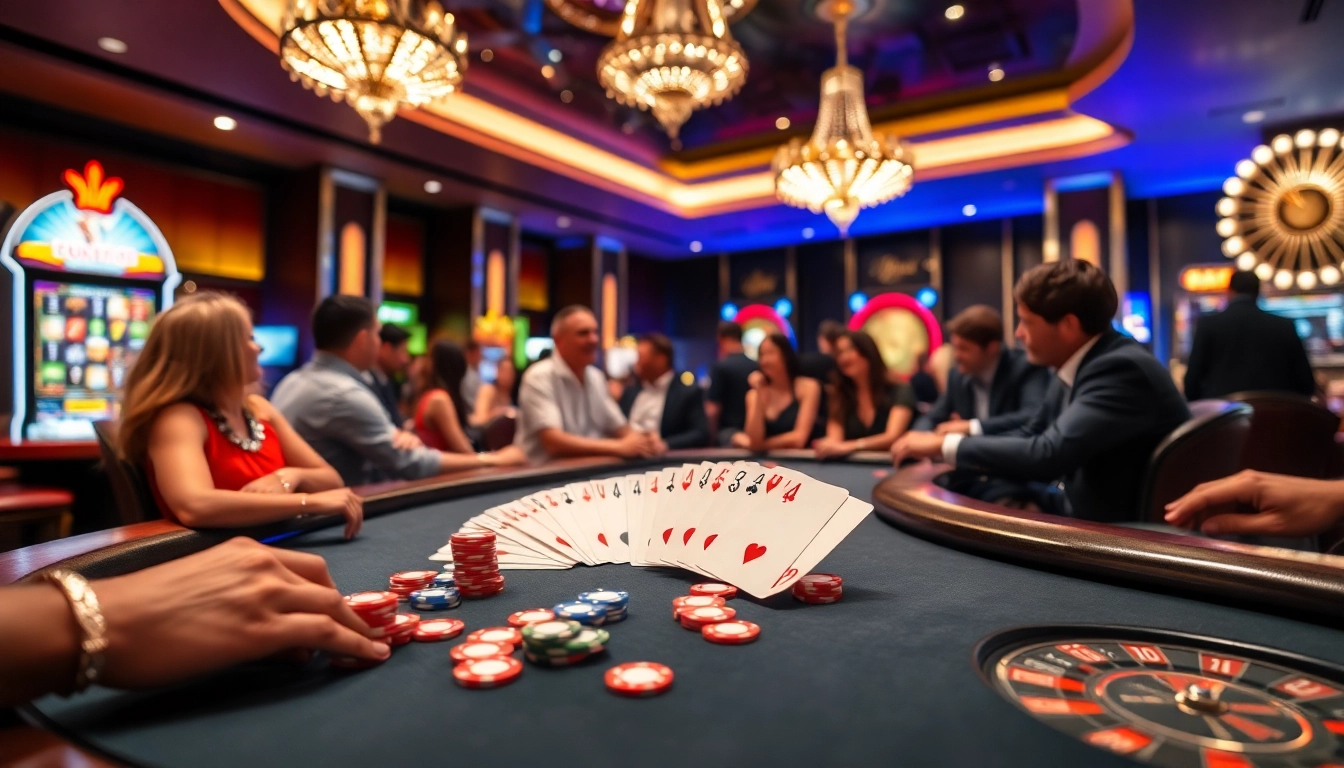 Découvrez l'excitation du casino en ligne Français 2026 avec des jeux captivants et des décors vibrants.