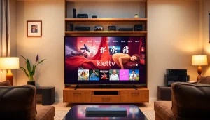 오징어tv를 통한 가족과 함께하는 즐거운 영화 시청 장면