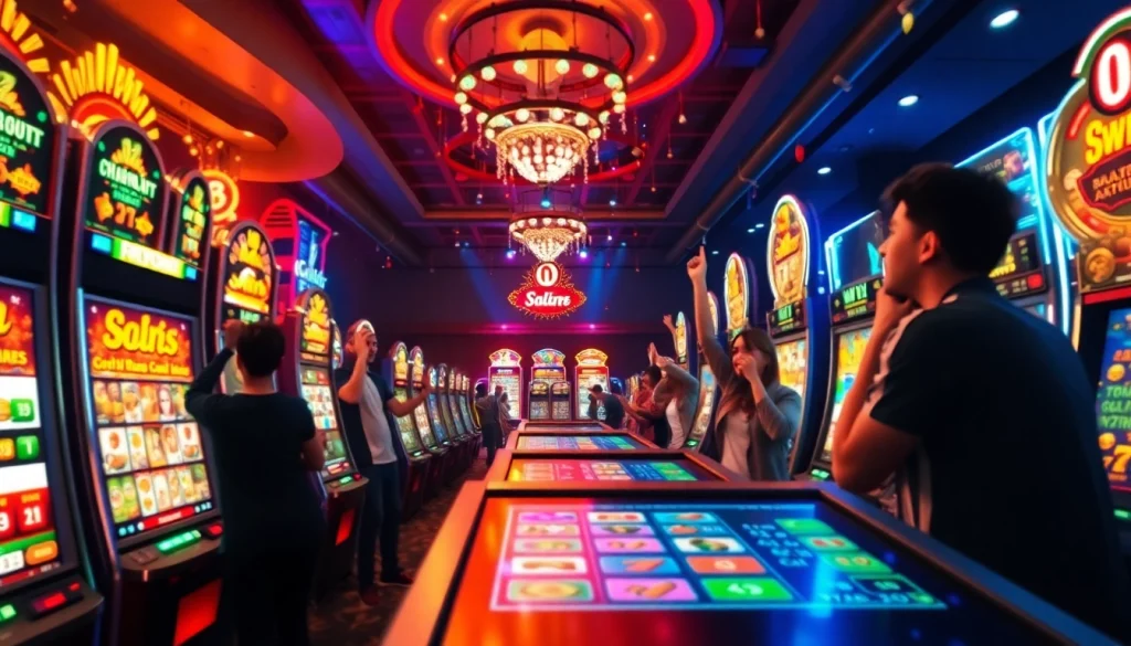 Experience the thrill at Situs kode4d with dynamic slot games and a vibrant atmosphere.