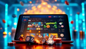 Immersive gaming interface showcasing nhà cái 789f with vibrant graphics and engaging features.