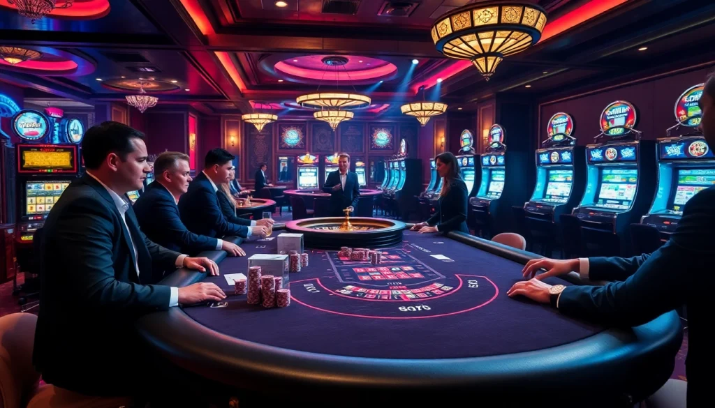 Experience thrilling gameplay at GO8 with high-stakes poker and vibrant casino ambiance.