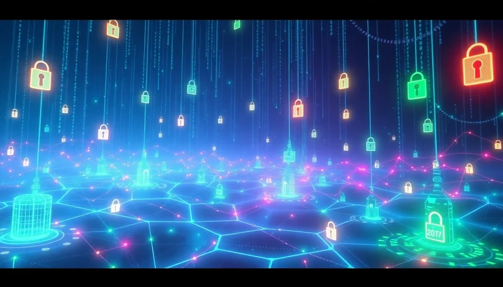 Explore the hidden wiki 2026 in a futuristic digital landscape that symbolizes the dark web.